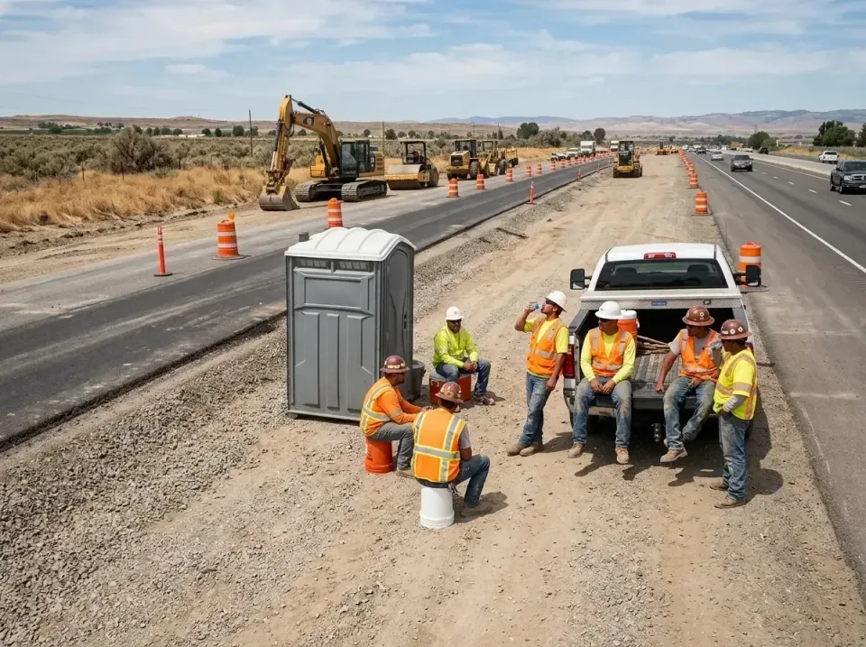highway-road-construction-crew-007 — frequently asked questions, Porta Potty and Restroom Rentals in Lake Norman of Catawba,…